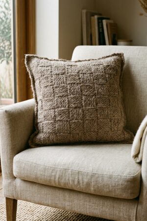 Textured Yarn Cushion